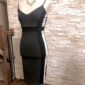 Mind Code dress size S. side metal studded bodycon dress​​​​​​​​​